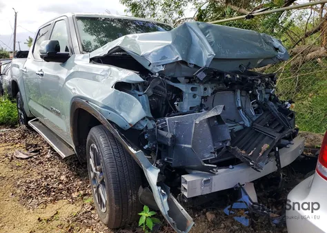 2024 Toyota Tundra Crewmax Limited из США, поврежденный, VIN 5TFJA5DB3RX221400